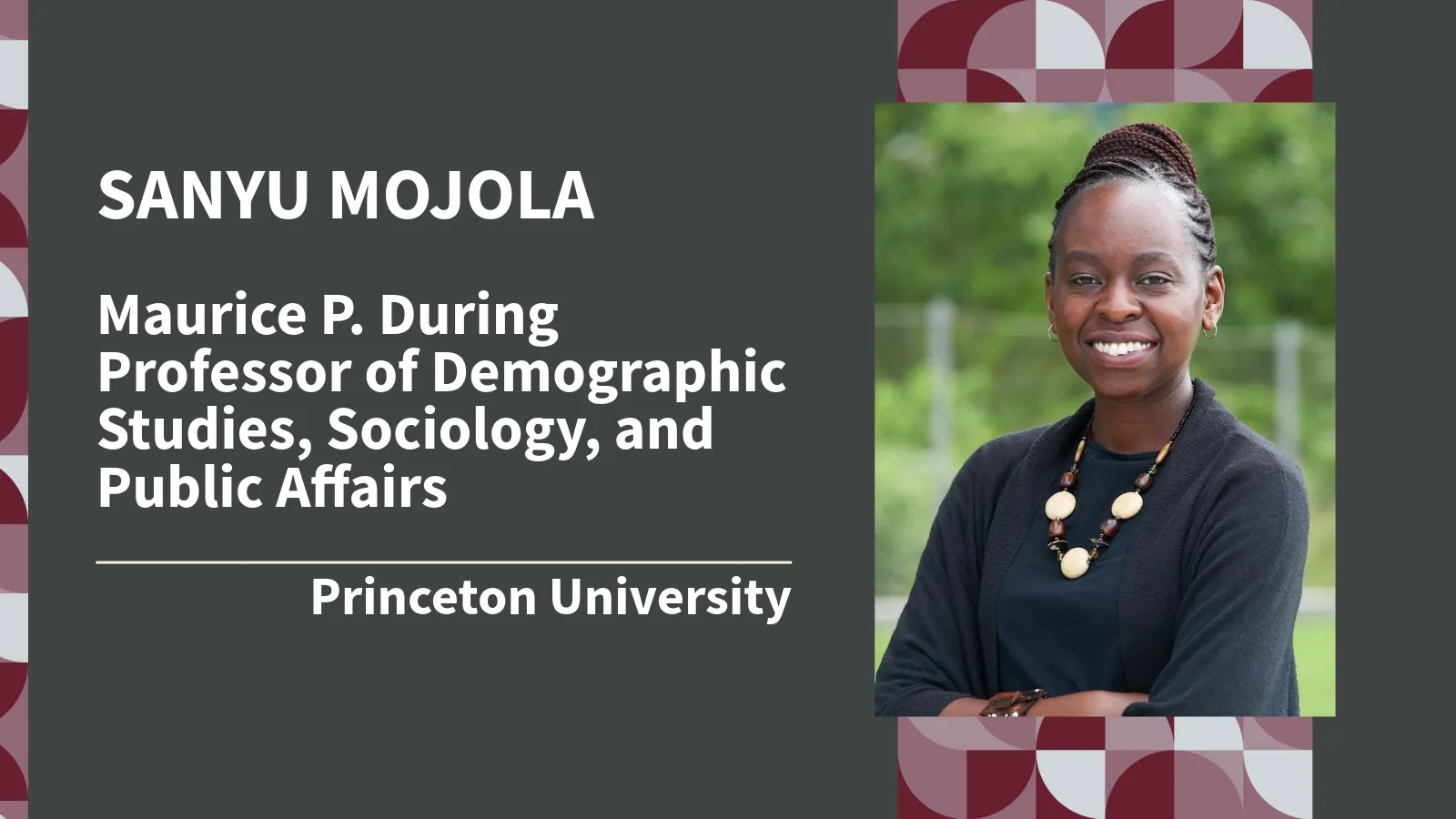 Portrait of Sanyu Mojola