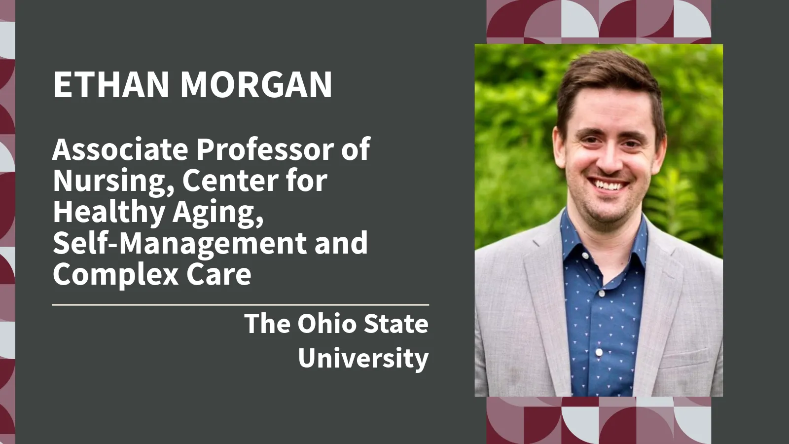 Portrait of Ethan Morgan